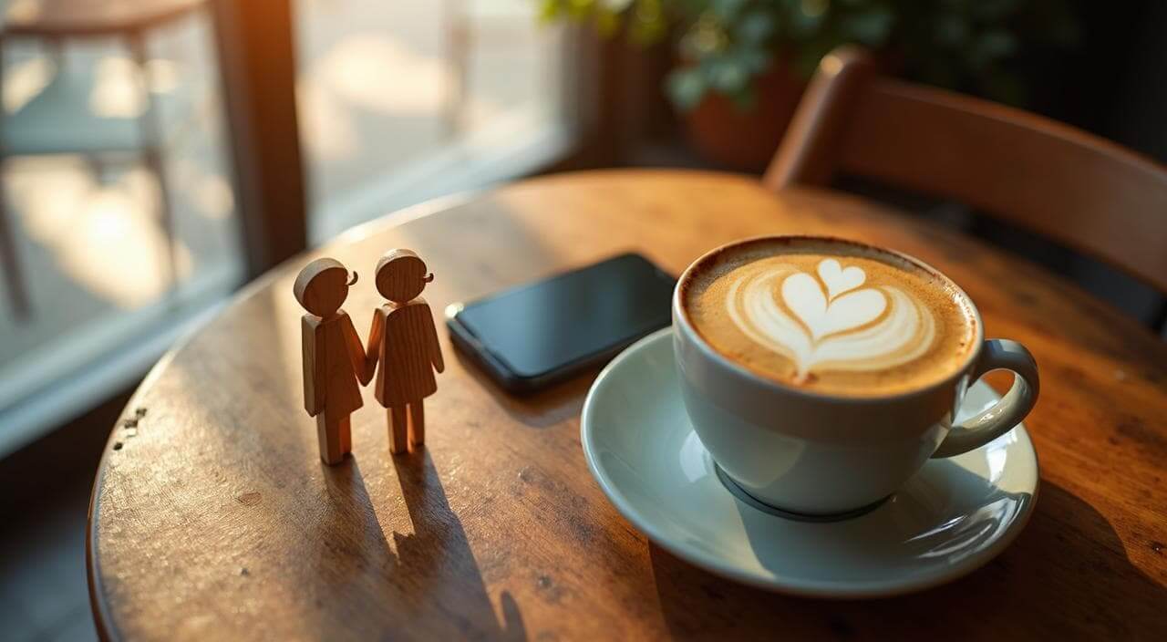 人見知りで婚活のメッセージや会話に悩むイメージと、一歩踏み出すための戦略