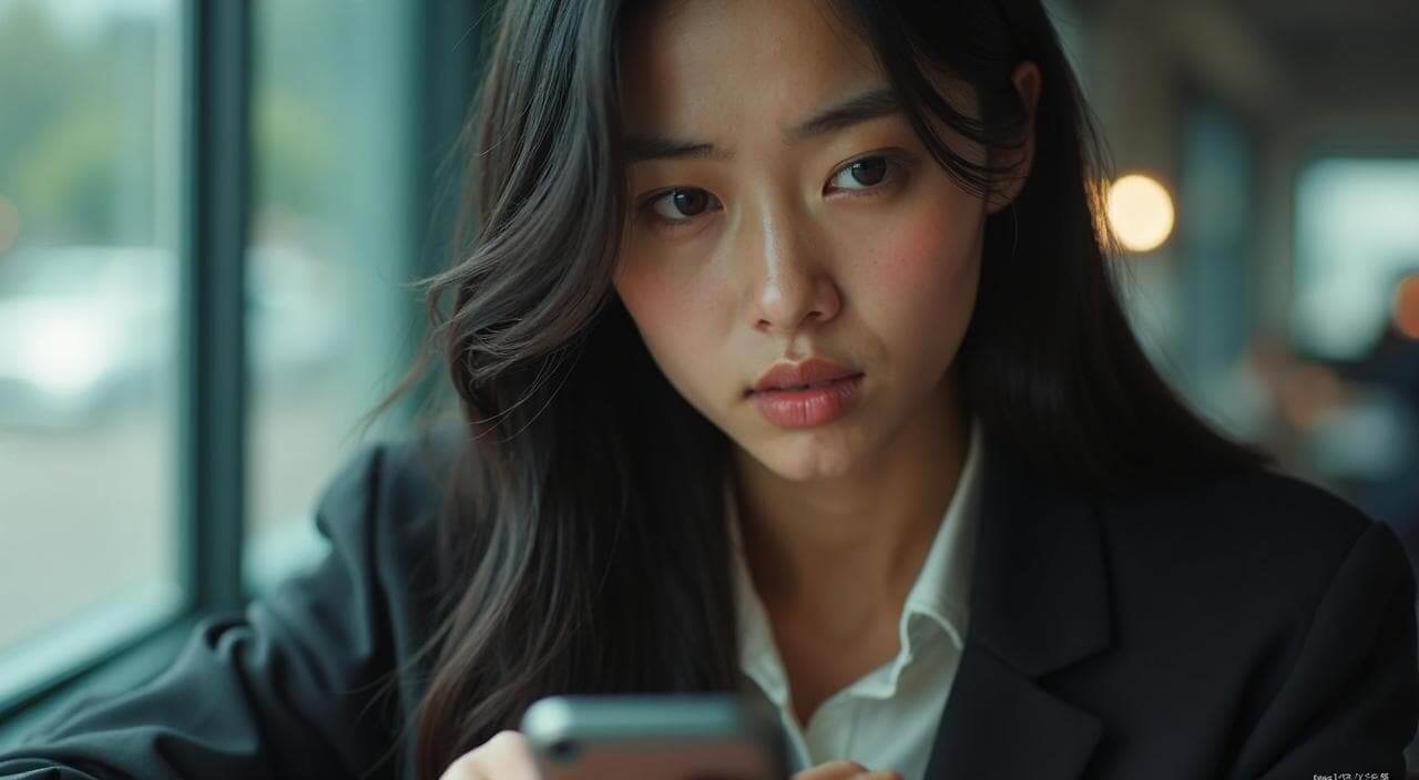 P!っと縁結びの評判や口コミを真剣に読んで思い悩んでいる婚活中の女性